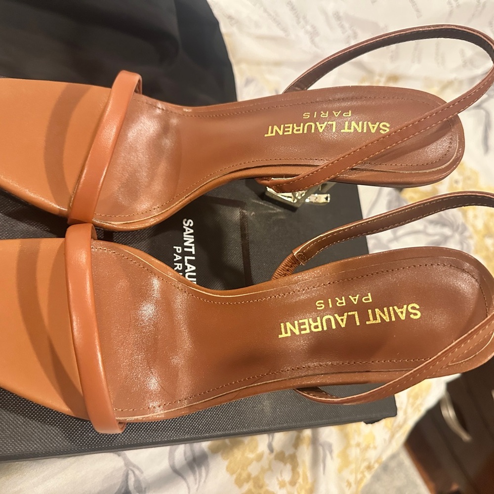 Saint Laurent Women's Tan Sandals